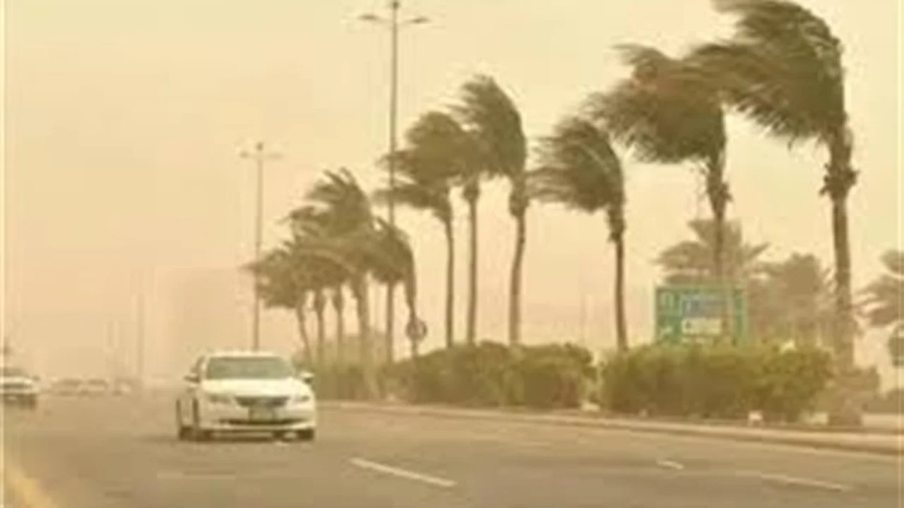 الأرصاد تحذر من رياح مثيرة للأتربة وتدهور الرؤية مع أمطار متوقعة اليوم